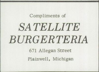 Satellite Burgerteria (Schwarzs Chuck Wagon, Charlies Chuck Wagon) - 1975 Ad